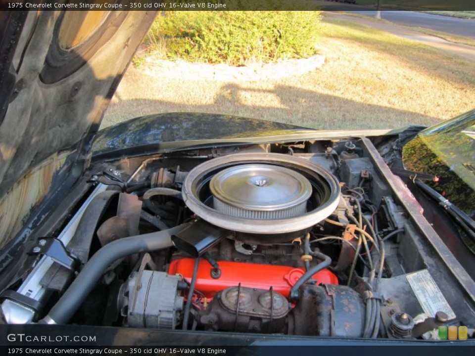 350 cid OHV 16-Valve V8 Engine for the 1975 Chevrolet Corvette #40772199