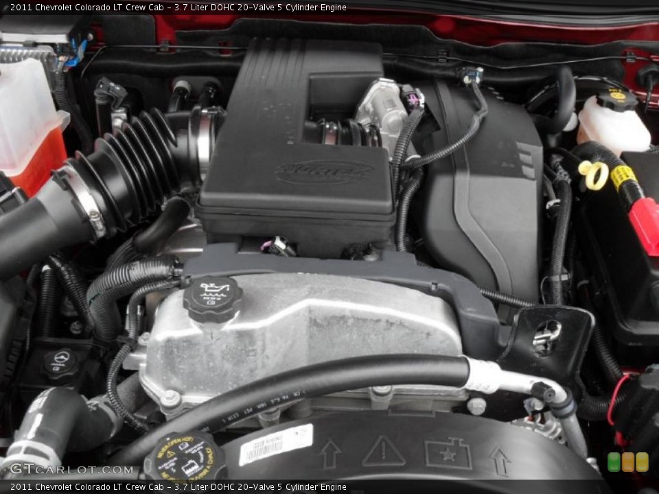 3.7 Liter DOHC 20-Valve 5 Cylinder Engine for the 2011 Chevrolet Colorado #40773164