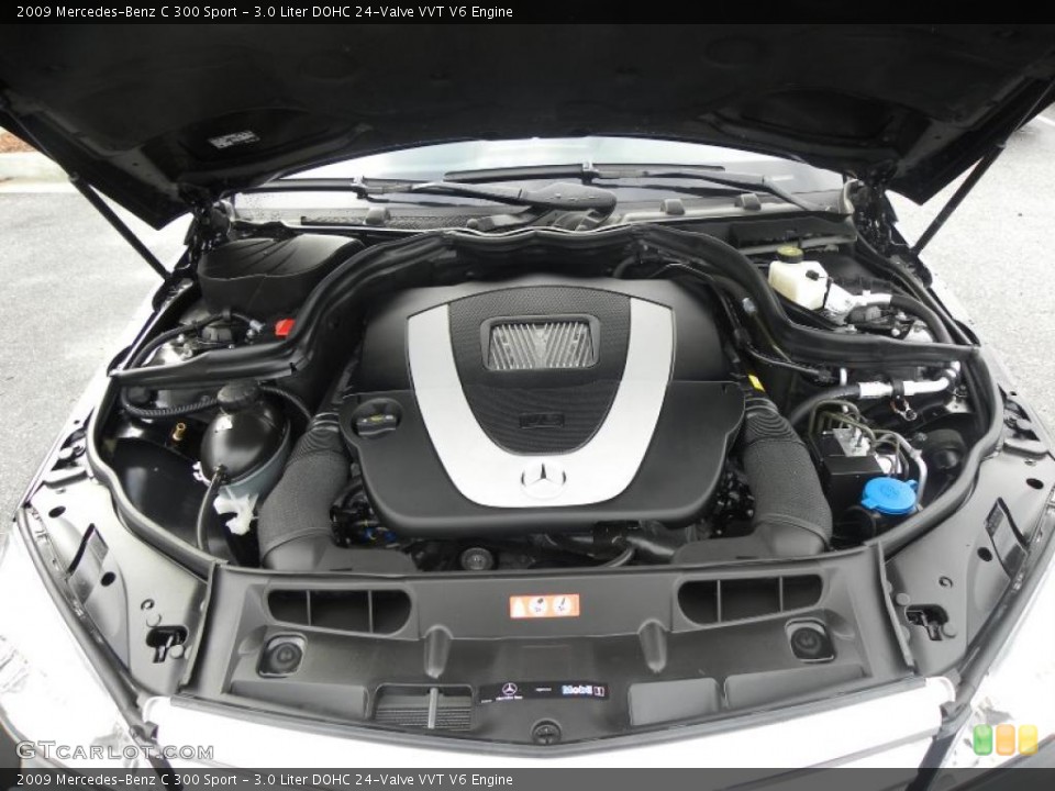3.0 Liter DOHC 24-Valve VVT V6 Engine for the 2009 Mercedes-Benz C #40775171
