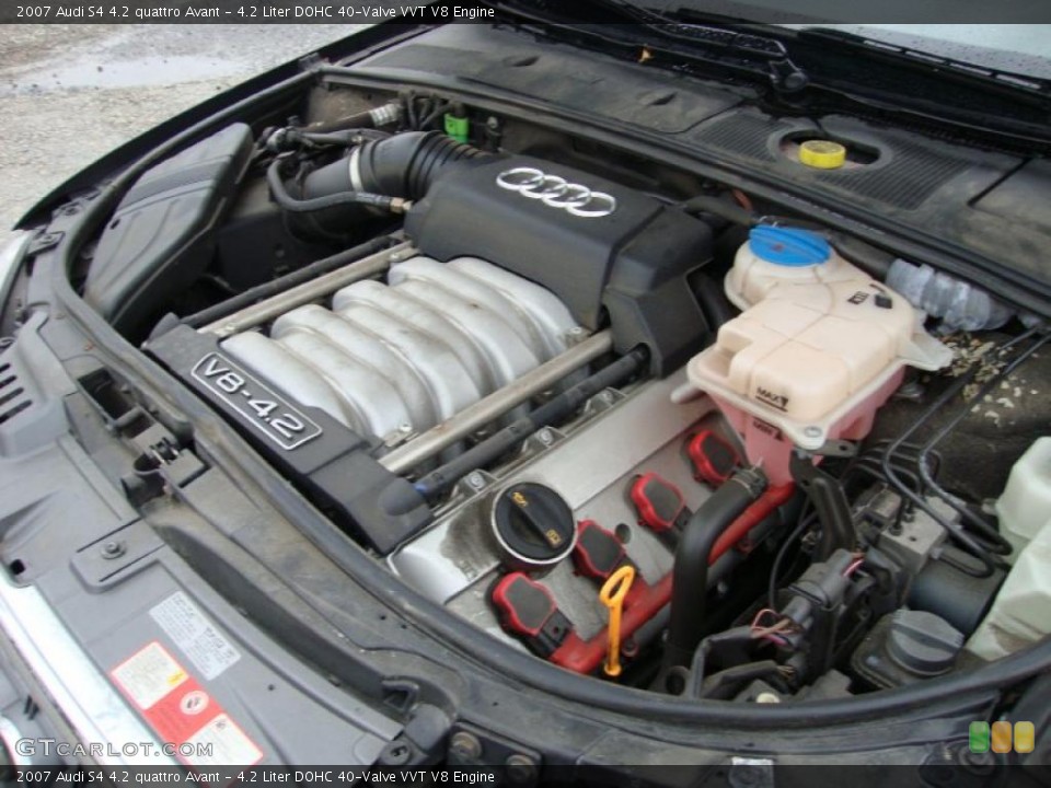 4.2 Liter DOHC 40-Valve VVT V8 Engine for the 2007 Audi S4 #40776595