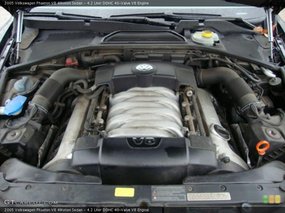 4.2 Liter DOHC 40-Valve V8 Engine for the 2005 Volkswagen Phaeton #40777591