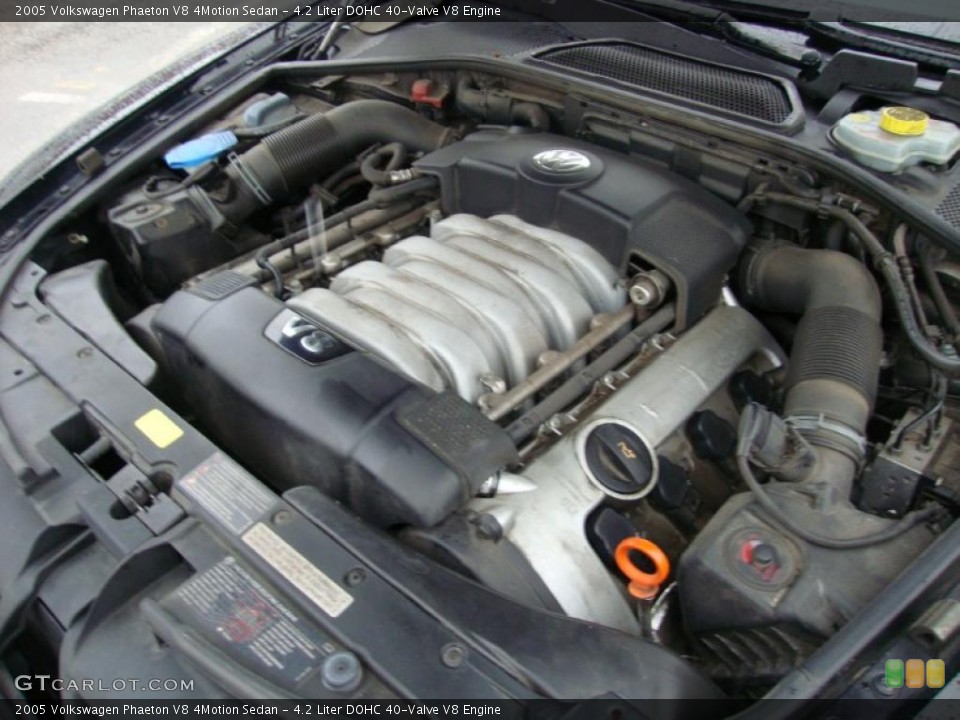 4.2 Liter DOHC 40-Valve V8 Engine for the 2005 Volkswagen Phaeton #40777619