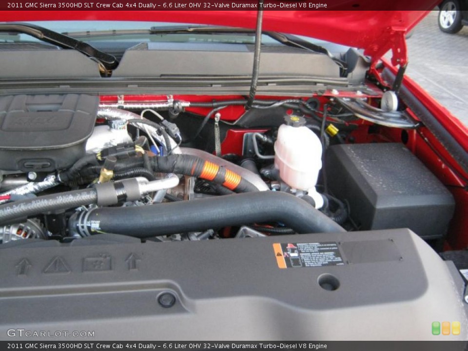 6.6 Liter OHV 32-Valve Duramax Turbo-Diesel V8 Engine for the 2011 GMC Sierra 3500HD #40777635