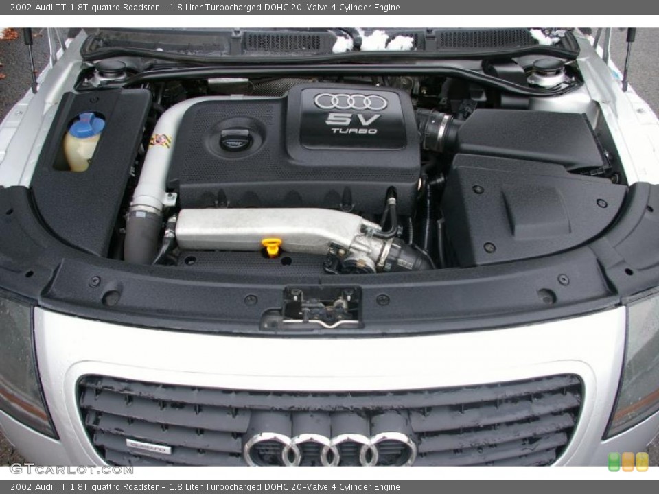 1.8 Liter Turbocharged DOHC 20-Valve 4 Cylinder Engine for the 2002 Audi TT #40780583