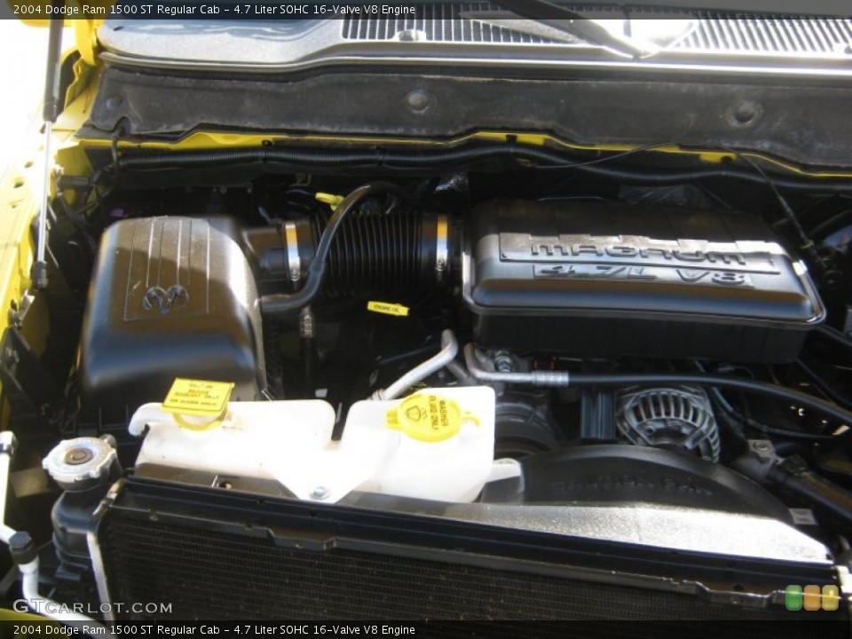 4.7 Liter SOHC 16-Valve V8 Engine for the 2004 Dodge Ram 1500 #40780863