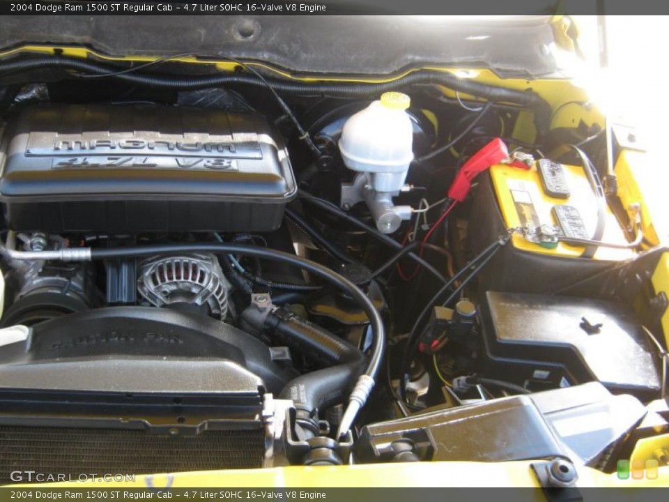 4.7 Liter SOHC 16-Valve V8 Engine for the 2004 Dodge Ram 1500 #40780875