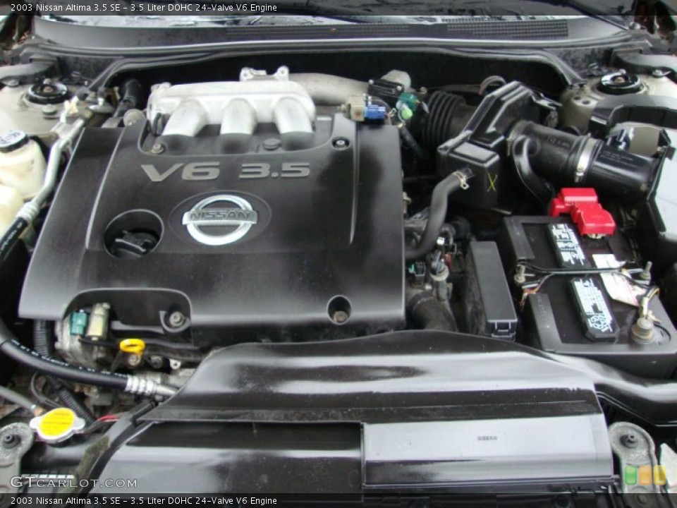 3.5 Liter DOHC 24-Valve V6 Engine for the 2003 Nissan Altima #40780967
