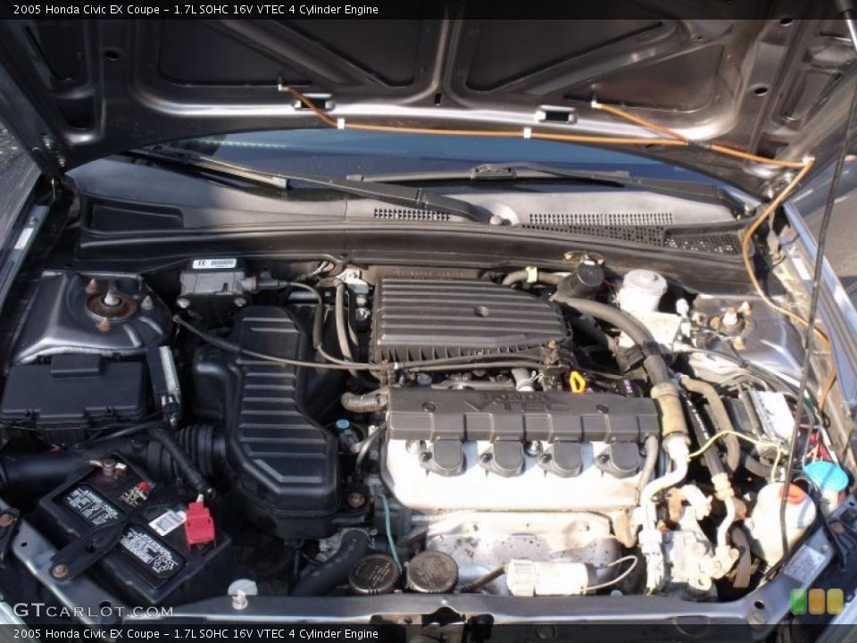1.7L SOHC 16V VTEC 4 Cylinder Engine for the 2005 Honda Civic #40781675