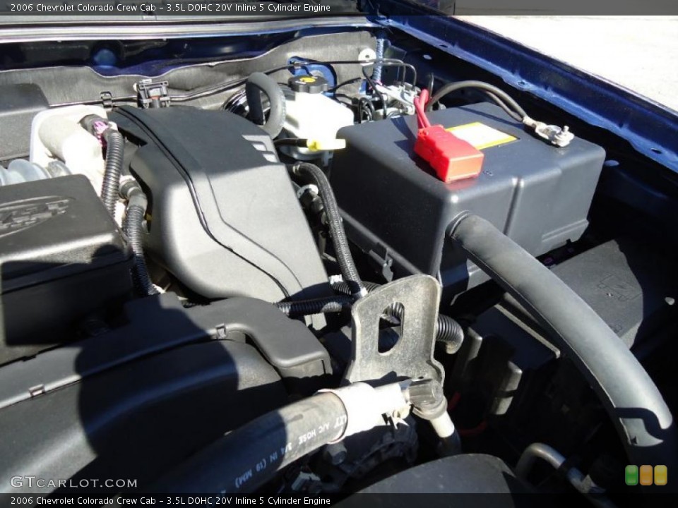 3.5L DOHC 20V Inline 5 Cylinder 2006 Chevrolet Colorado Engine