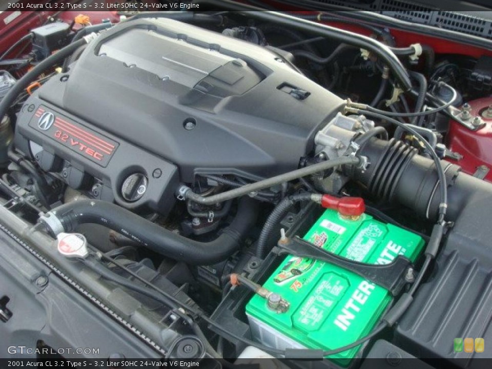 3.2 Liter SOHC 24-Valve V6 Engine for the 2001 Acura CL #40792459