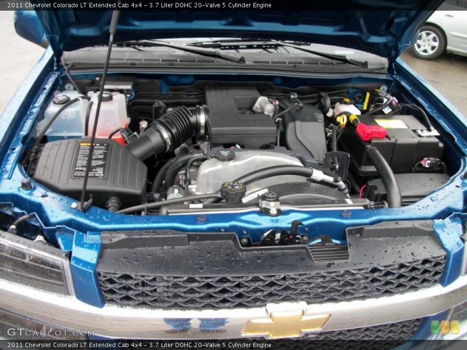 3.7 Liter DOHC 20-Valve 5 Cylinder Engine for the 2011 Chevrolet Colorado #40800223