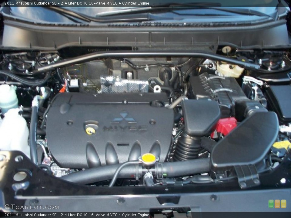 2.4 Liter DOHC 16-Valve MIVEC 4 Cylinder Engine for the 2011 Mitsubishi Outlander #40800587