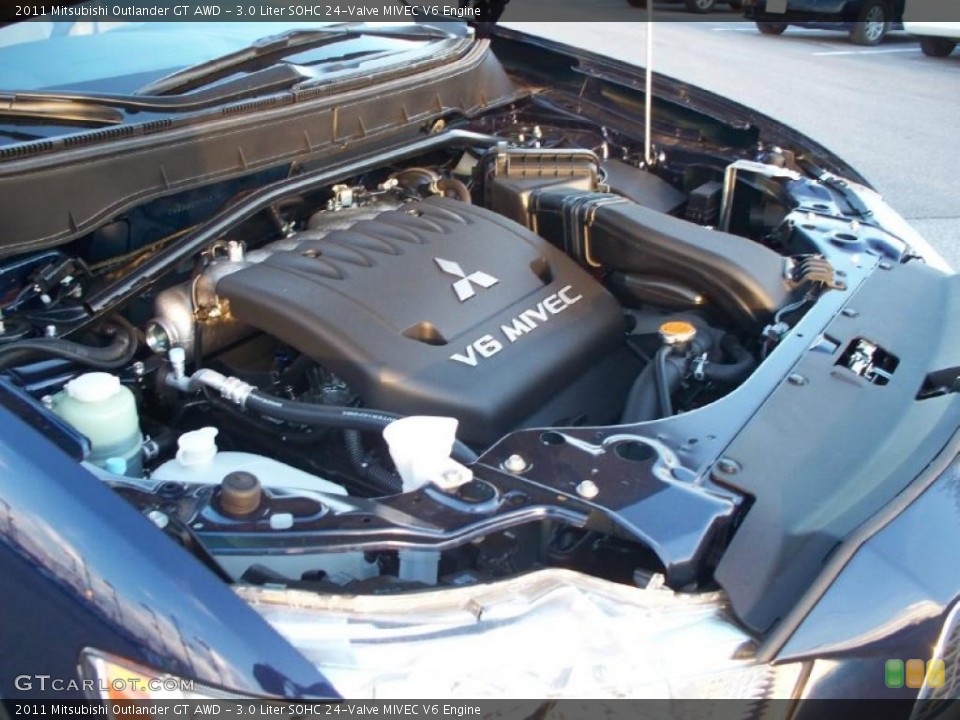 3.0 Liter SOHC 24-Valve MIVEC V6 Engine for the 2011 Mitsubishi Outlander #40801279