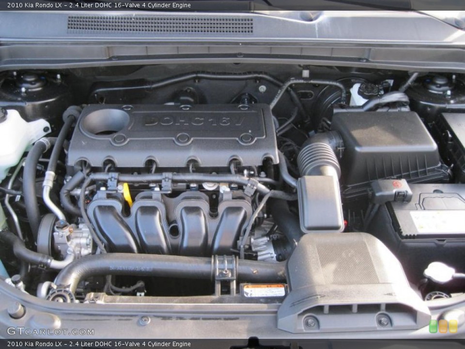 2.4 Liter DOHC 16-Valve 4 Cylinder Engine for the 2010 Kia Rondo #40803203