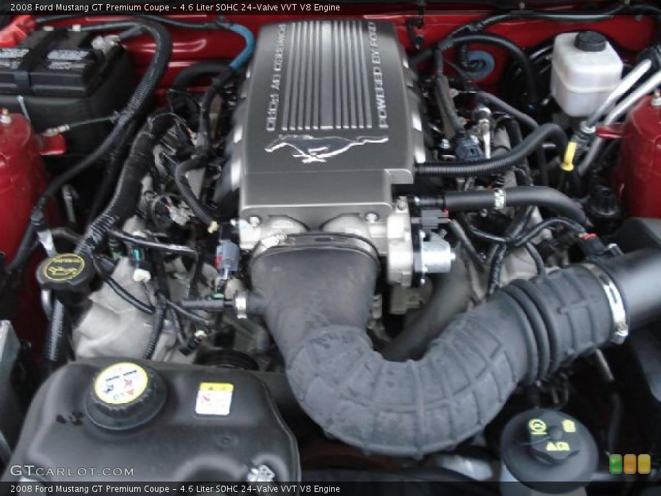 4.6 Liter SOHC 24-Valve VVT V8 Engine for the 2008 Ford Mustang #40812463