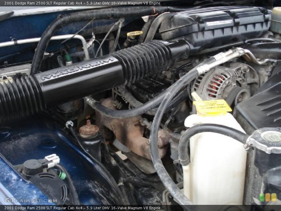 5.9 Liter OHV 16-Valve Magnum V8 Engine for the 2001 Dodge Ram 2500 #40813075