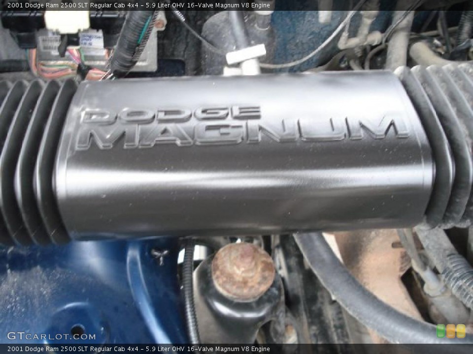 5.9 Liter OHV 16-Valve Magnum V8 Engine for the 2001 Dodge Ram 2500 #40813095