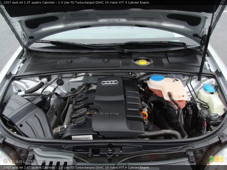 2.0 Liter FSI Turbocharged DOHC 16-Valve VVT 4 Cylinder Engine for the 2007 Audi A4 #40815115