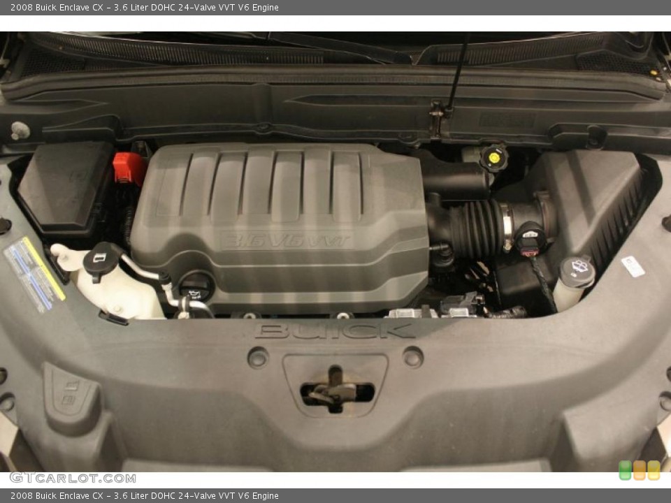 3.6 Liter DOHC 24-Valve VVT V6 Engine for the 2008 Buick Enclave #40816531