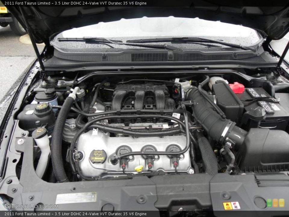 3.5 Liter DOHC 24-Valve VVT Duratec 35 V6 Engine for the 2011 Ford Taurus #40818259