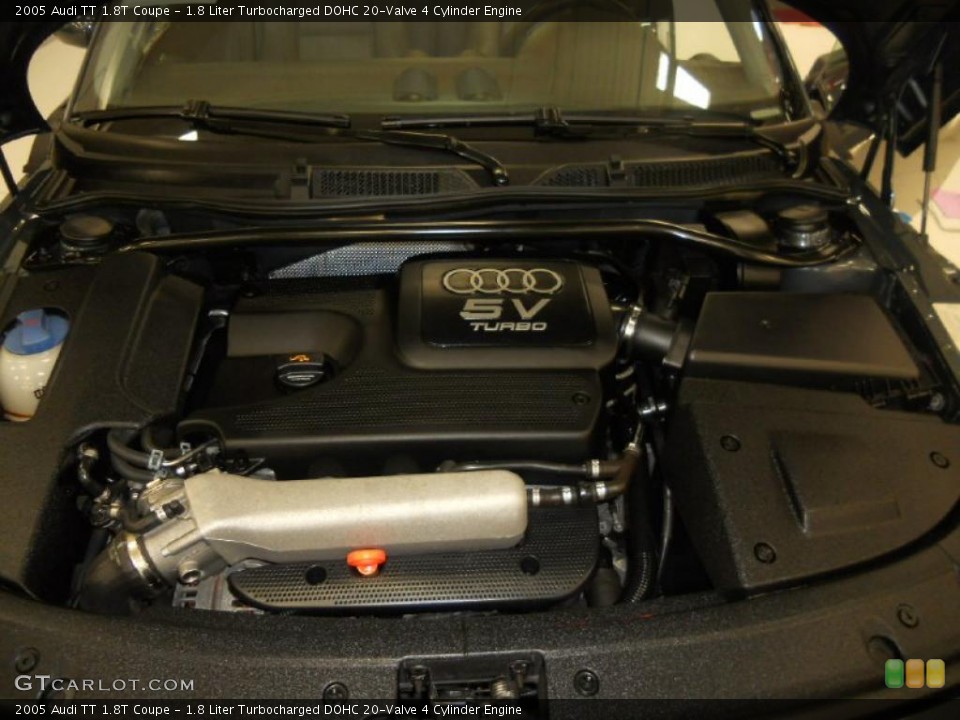 1.8 Liter Turbocharged DOHC 20-Valve 4 Cylinder Engine for the 2005 Audi TT #40818263
