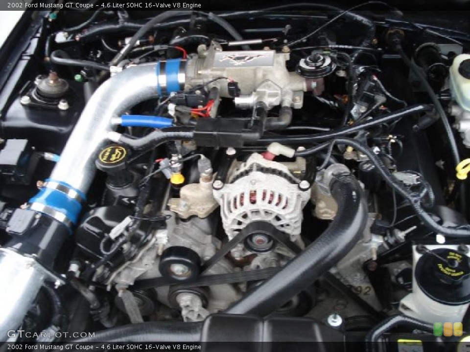 4.6 Liter SOHC 16-Valve V8 Engine for the 2002 Ford Mustang #40822825
