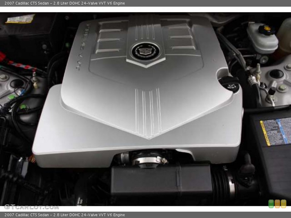 2.8 Liter DOHC 24-Valve VVT V6 Engine for the 2007 Cadillac CTS #40824377