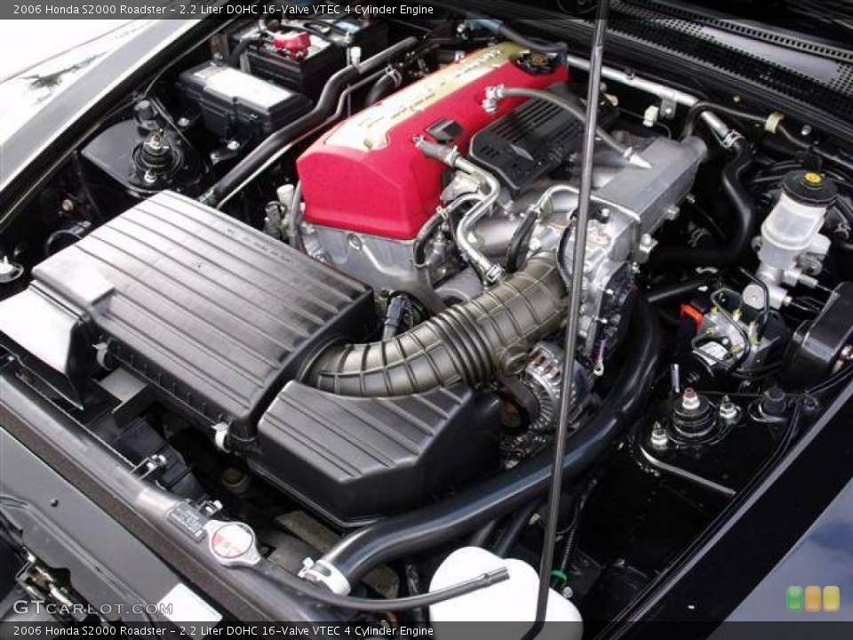 2.2 Liter DOHC 16-Valve VTEC 4 Cylinder Engine for the 2006 Honda S2000 #40844185