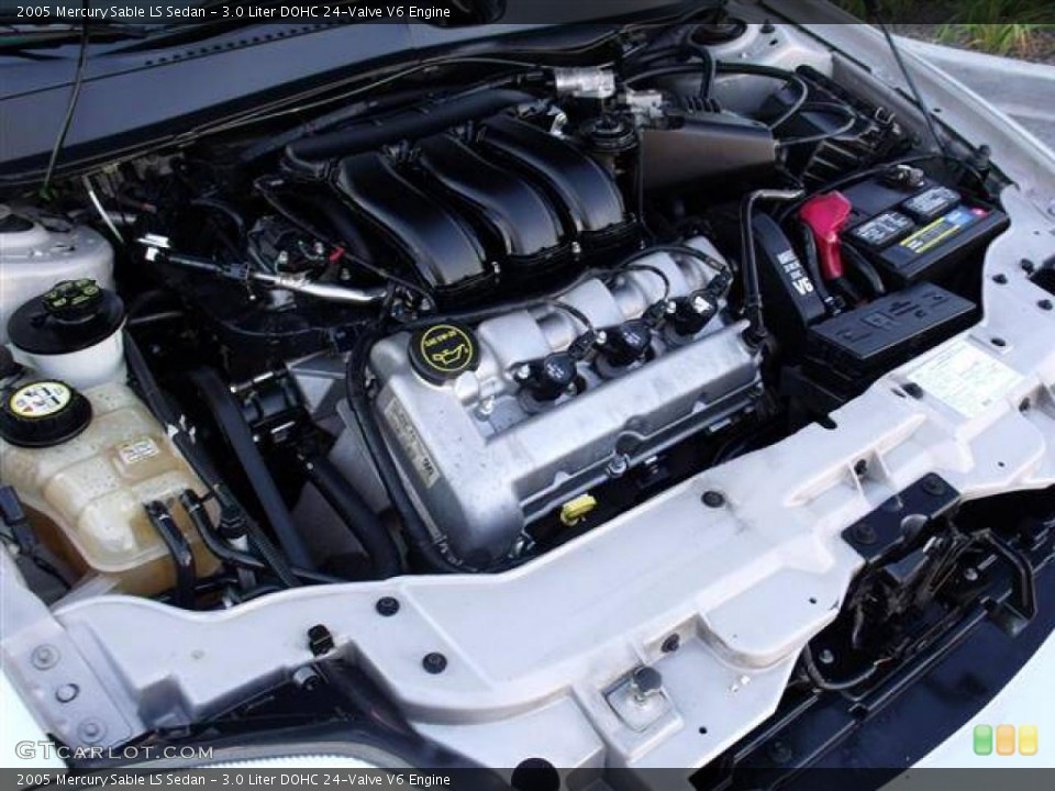 3.0 Liter DOHC 24-Valve V6 Engine for the 2005 Mercury Sable #40844849