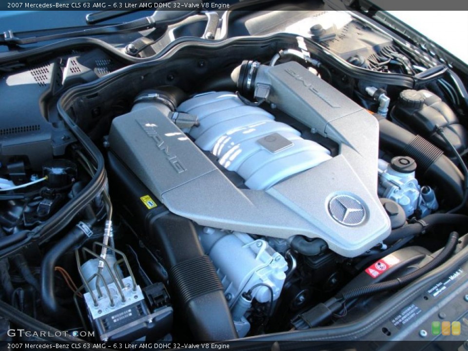 6.3 Liter AMG DOHC 32-Valve V8 Engine for the 2007 Mercedes-Benz CLS #40845849