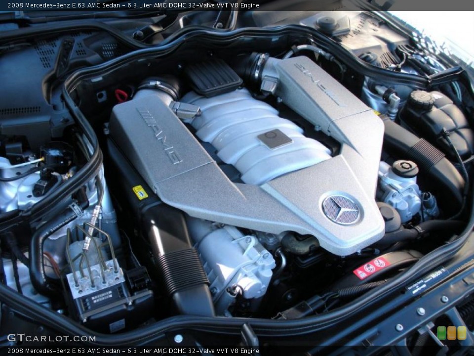 6.3 Liter AMG DOHC 32-Valve VVT V8 Engine for the 2008 Mercedes-Benz E #40846161
