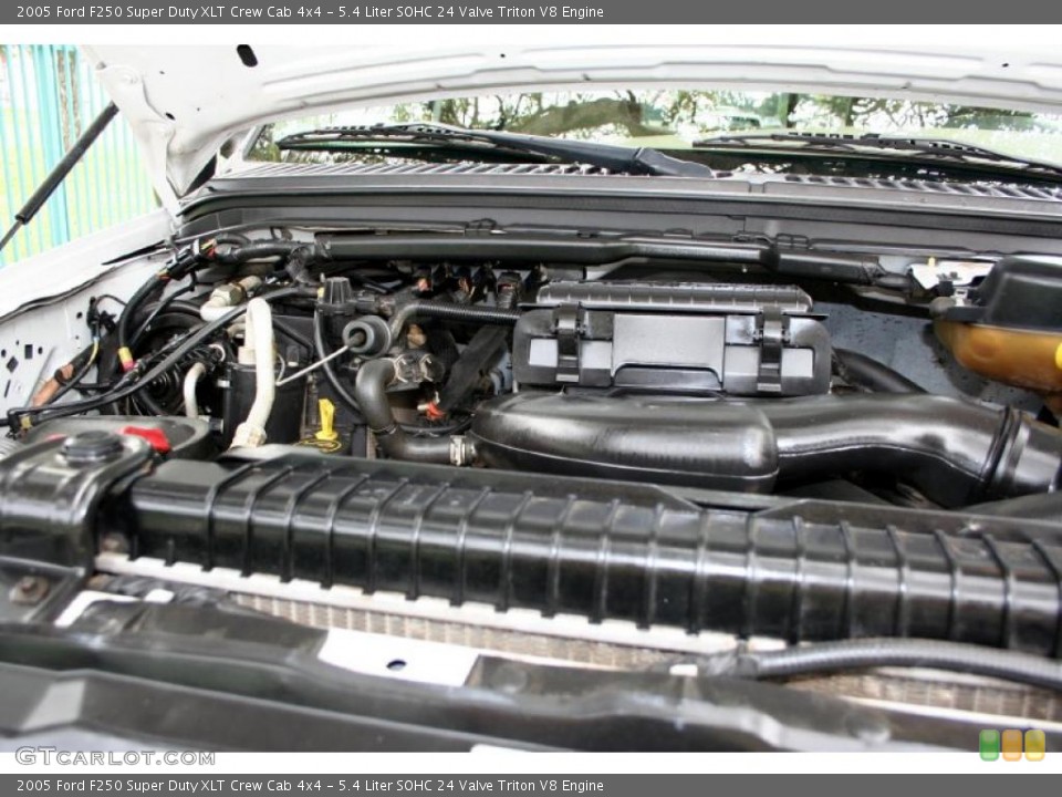 5.4 Liter SOHC 24 Valve Triton V8 Engine for the 2005 Ford F250 Super Duty #40847093