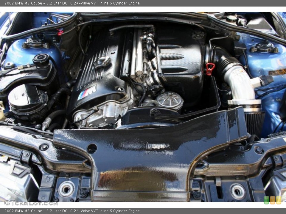 3.2 Liter DOHC 24-Valve VVT Inline 6 Cylinder Engine for the 2002 BMW M3 #40849397