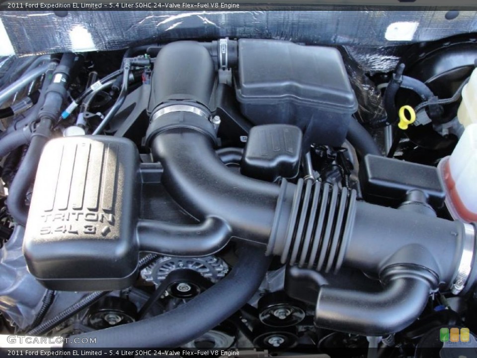 5.4 Liter SOHC 24-Valve Flex-Fuel V8 Engine for the 2011 Ford Expedition #40853181