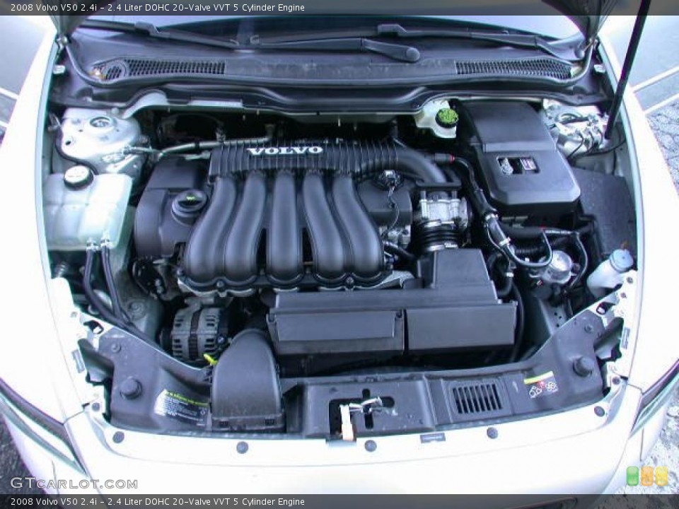 2.4 Liter DOHC 20-Valve VVT 5 Cylinder Engine for the 2008 Volvo V50 #40854773