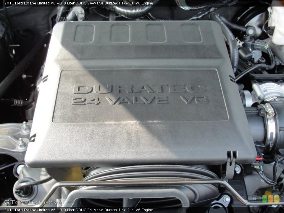 3.0 Liter DOHC 24-Valve Duratec Flex-Fuel V6 Engine for the 2011 Ford Escape #40856041