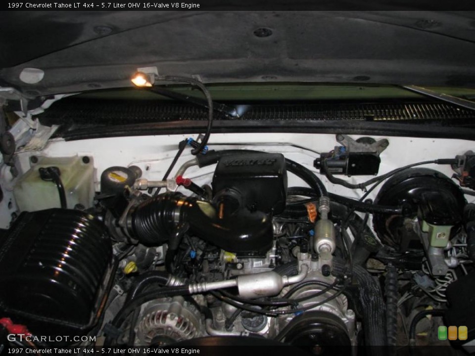 5.7 Liter OHV 16-Valve V8 Engine for the 1997 Chevrolet Tahoe #40866466