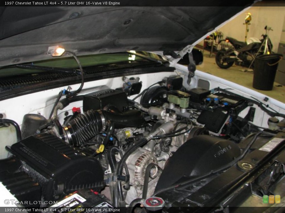 5.7 Liter OHV 16-Valve V8 Engine for the 1997 Chevrolet Tahoe #40866485