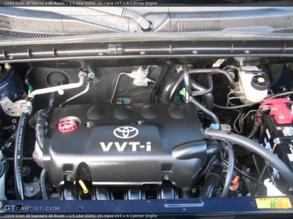 1.5 Liter DOHC 16-Valve VVT-i 4 Cylinder Engine for the 2004 Scion xB #40870766