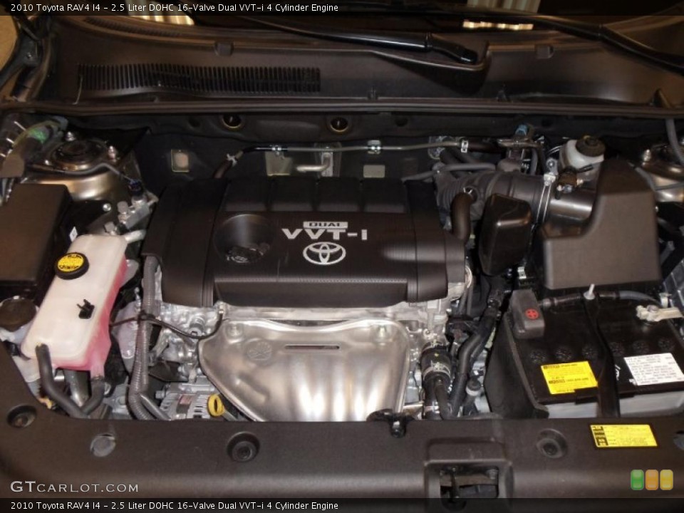 2.5 Liter DOHC 16-Valve Dual VVT-i 4 Cylinder Engine for the 2010 Toyota RAV4 #40872182