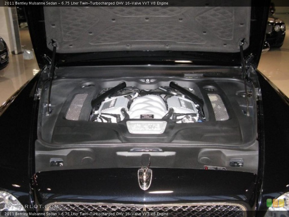 6.75 Liter Twin-Turbocharged OHV 16-Valve VVT V8 Engine for the 2011 Bentley Mulsanne #40886009