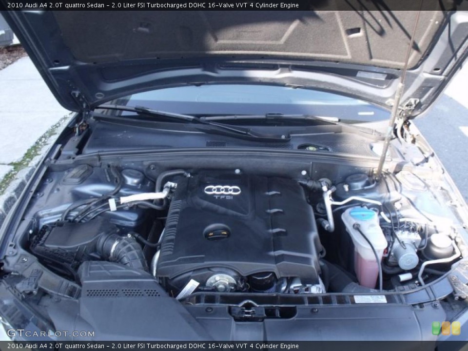 2.0 Liter FSI Turbocharged DOHC 16-Valve VVT 4 Cylinder Engine for the 2010 Audi A4 #40888545