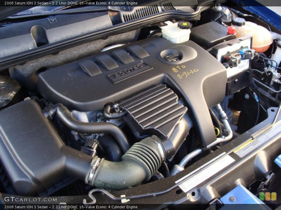 2.2 Liter DOHC 16-Valve Ecotec 4 Cylinder Engine for the 2006 Saturn ION #40889153