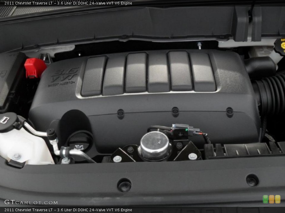 3.6 Liter DI DOHC 24-Valve VVT V6 Engine for the 2011 Chevrolet Traverse #40891357