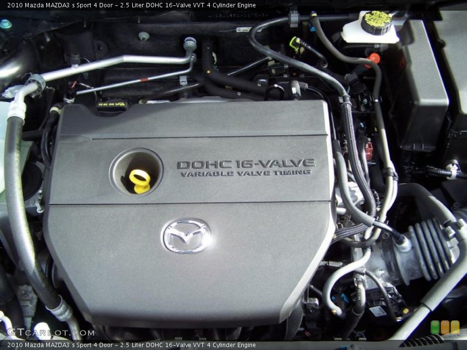 2.5 Liter DOHC 16-Valve VVT 4 Cylinder Engine for the 2010 Mazda MAZDA3 #40894013