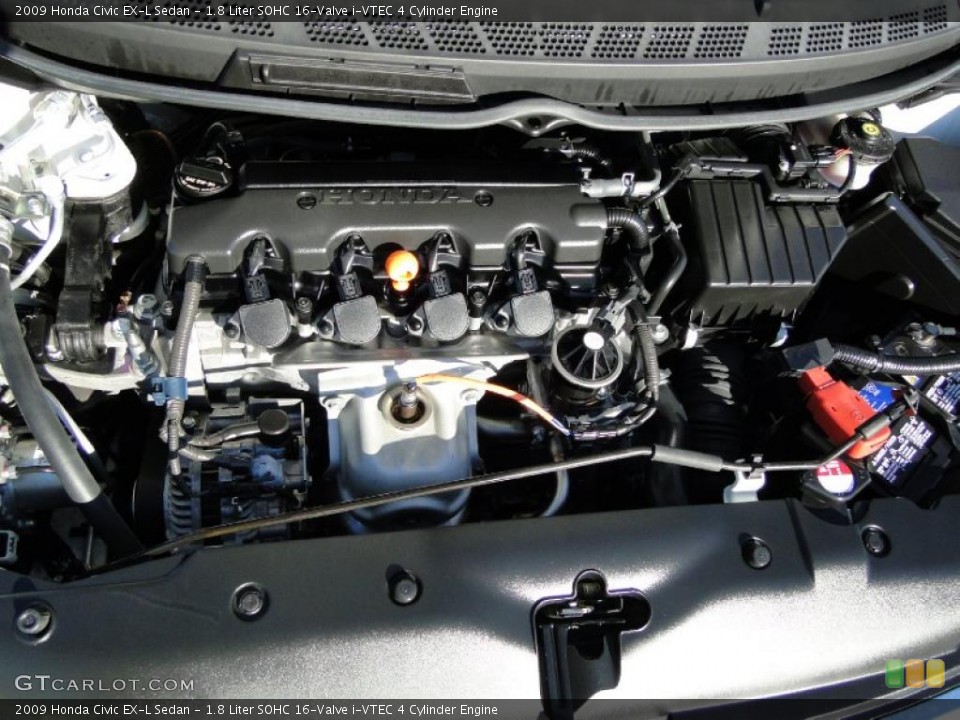 1.8 Liter SOHC 16-Valve i-VTEC 4 Cylinder Engine for the 2009 Honda Civic #40899717