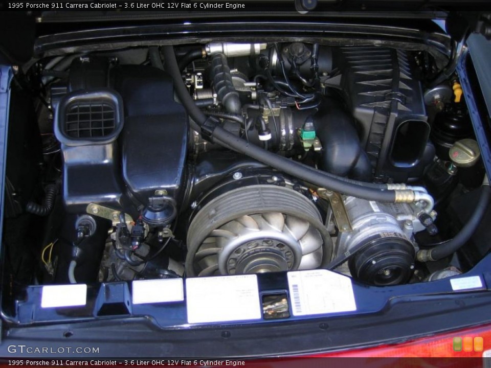 3.6 Liter OHC 12V Flat 6 Cylinder Engine for the 1995 Porsche 911 #40903133