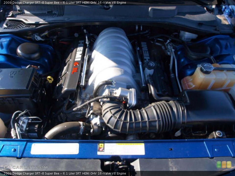 6.1 Liter SRT HEMI OHV 16-Valve V8 Engine for the 2009 Dodge Charger #40917197