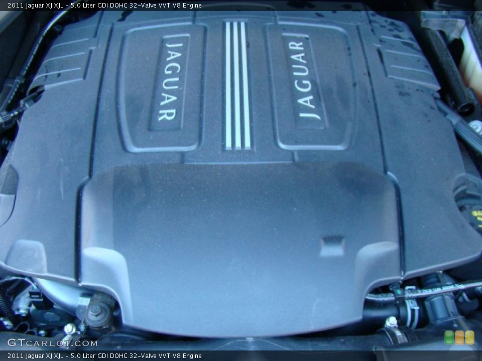 5.0 Liter GDI DOHC 32-Valve VVT V8 Engine for the 2011 Jaguar XJ #40919481