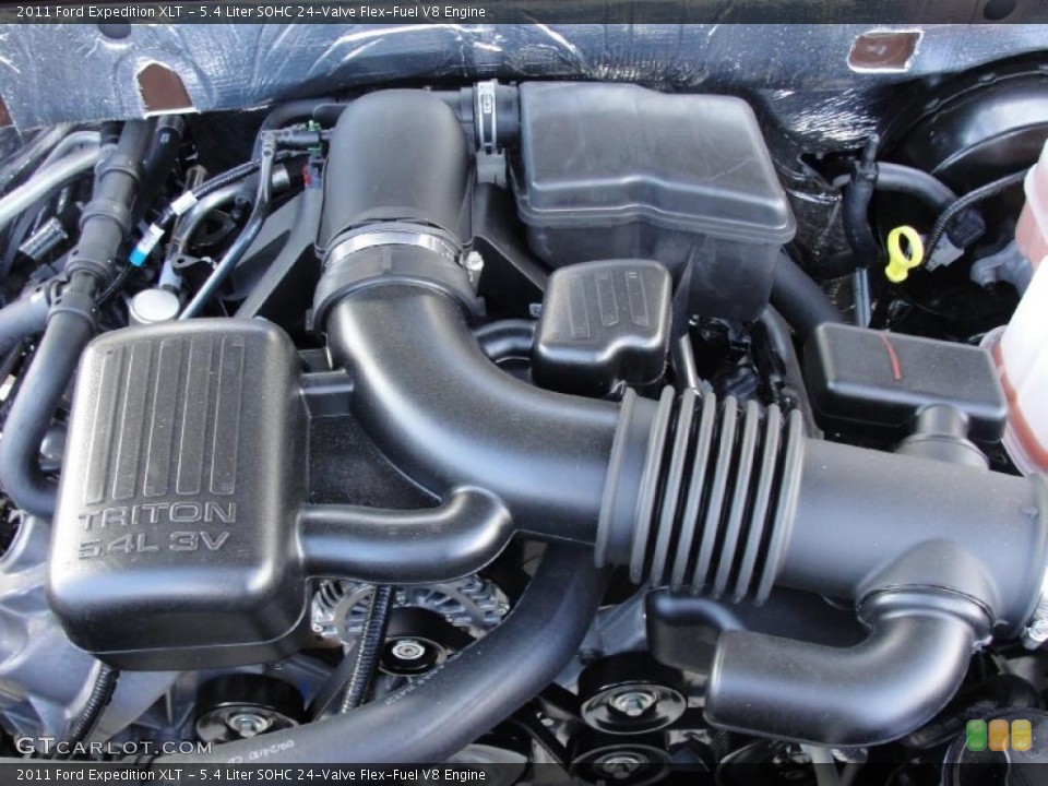 5.4 Liter SOHC 24-Valve Flex-Fuel V8 Engine for the 2011 Ford Expedition #40922105